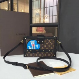 Replica Louis Vuitton Black Travel Sticker Petite Malle