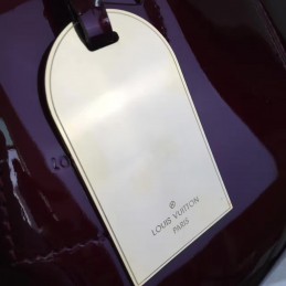 Replica Louis Vuitton Purple Patent Monogram Miroir Tote