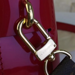 Replica Louis Vuitton Red Patent Monogram Miroir Tote
