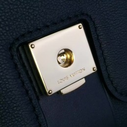 Replica Louis Vuitton Black Textured Chain Very Bag
