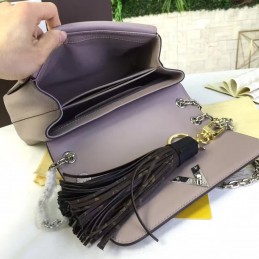 Replica Louis Vuitton Taupe Textured Chain Very Bag