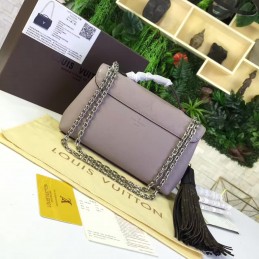 Replica Louis Vuitton Taupe Textured Chain Very Bag