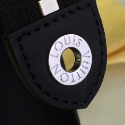 Replica Louis Vuitton White Savane Chapman Pochette Voyage MM Zip Pouch