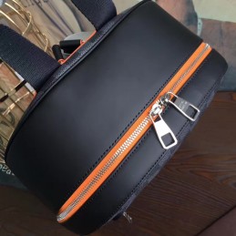 Replica Louis Vuitton Black Damier Graphite Gold Zip Josh Backpack