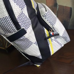 Replica Louis Vuitton White Damier Apollo Backpack