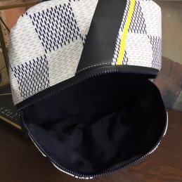 Replica Louis Vuitton White Damier Apollo Backpack