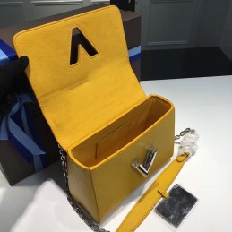 Replica Louis Vuitton Mustard Yellow Twist MM