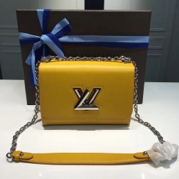 Replica Louis Vuitton Mustard Yellow Twist MM