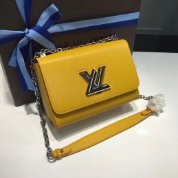Replica Louis Vuitton Mustard Yellow Twist MM