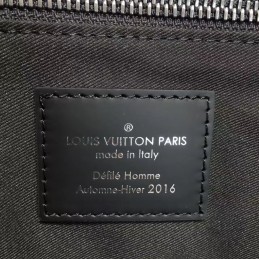 Replica Louis Vuitton Black Monogram Eclipse Messenger MM Voyager