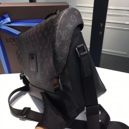 Replica Louis Vuitton Black Monogram Eclipse Messenger MM Voyager