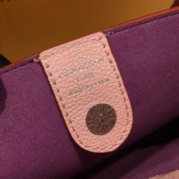 Replica Louis Vuitton Pale Pink Textured Lockmeto Bag