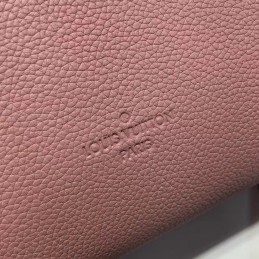 Replica Louis Vuitton Pale Pink Textured Lockmeto Bag