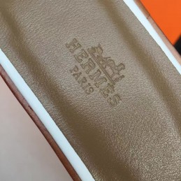 Replica Hermes White Oran Sandal