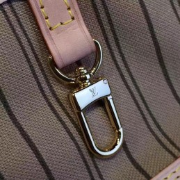 Replica Louis Vuitton Brown Monogram Beige Interior Neverfull GM