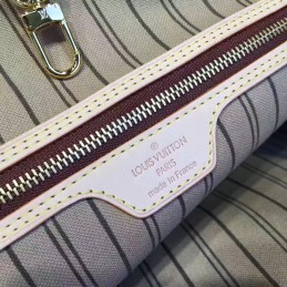 Replica Louis Vuitton Brown Monogram Beige Interior Neverfull GM