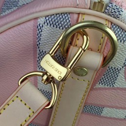 Replica Louis Vuitton White Damier Azur Pink Graphic Speedy 30