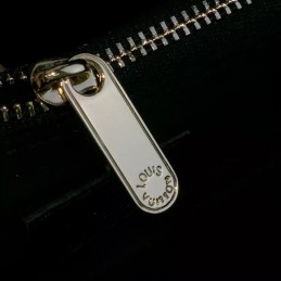 Replica Louis Vuitton Brown Monogram Black Panel Kimono PM