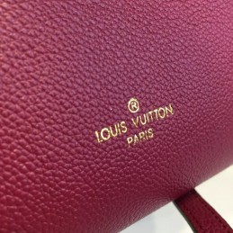Replica Louis Vuitton Brown Monogram Burgundy Panel Kimono PM