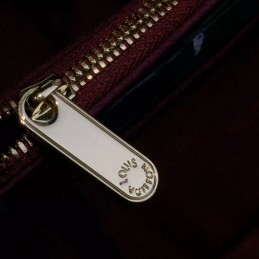 Replica Louis Vuitton Brown Monogram Burgundy Panel Kimono PM
