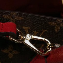 Replica Louis Vuitton Brown Monogram Red Panel Kimono PM