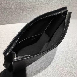 Replica Louis Vuitton Black Damier Graphite Pochette Voyage MM