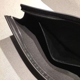 Replica Louis Vuitton Black Damier Graphite Pochette Voyage MM
