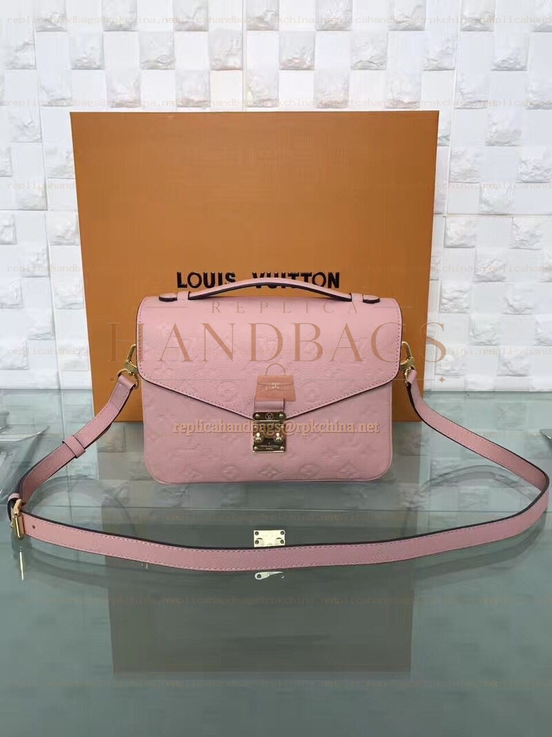 Replica Louis Vuitton Pale Pink Metis Pochette