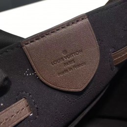 Replica Louis Vuitton Black Textured Girolata Bag