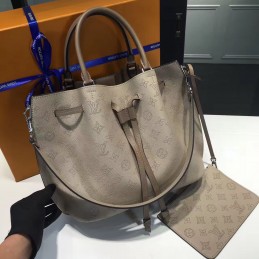 Replica Louis Vuitton Taupe Monogram Girolata Bag