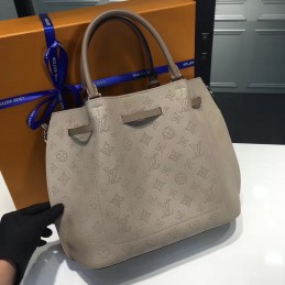 Replica Louis Vuitton Taupe Monogram Girolata Bag