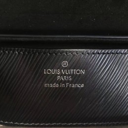 Replica Louis Vuitton Black Red White Embroidered Twist MM