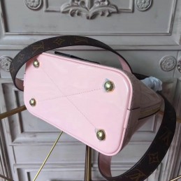 Replica Louis Vuitton Pale Pink Monogram Strap Alma BB