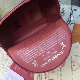 Replica Louis Vuitton Masters Mona Lisa Graphic Palm Springs PM Backpack
