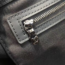 Replica Louis Vuitton Black Monogram Eclipse Keepall Bandouliere 45