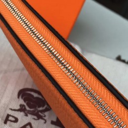 Replica Hermes Orange Azap Wallet
