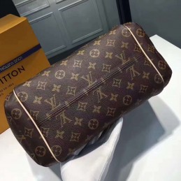 Replica Louis Vuitton Brown Monogram Beige Trim Totally MM