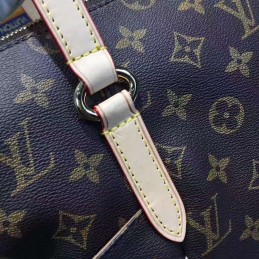 Replica Louis Vuitton Brown Monogram Beige Trim Totally MM