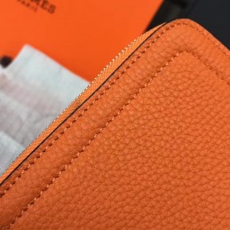 Replica Hermes Orange Azap Wallet