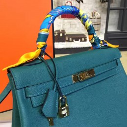 Replica Hermes Green Kelly 32 Bag