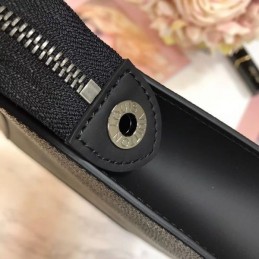 Replica Louis Vuitton Black Monogram Eclipse Pochette Voyage MM
