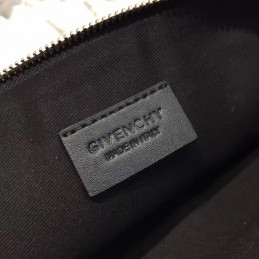 Replica Givenchy Black Bambi Graphic Zip Pouch