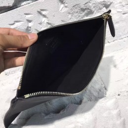 Replica Givenchy Black Bambi Graphic Zip Pouch