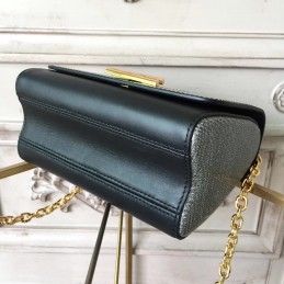 Replica Louis Vuitton Silver Textured Twist PM