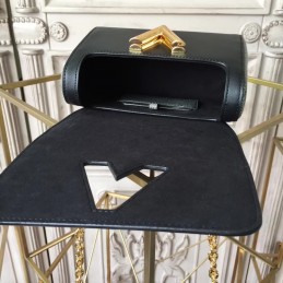 Replica Louis Vuitton Silver Textured Twist PM