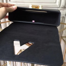 Replica Louis Vuitton Bright Pink Textured Twist MM