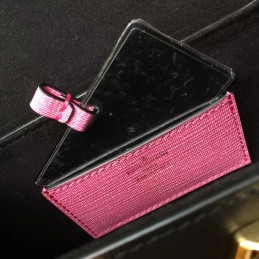 Replica Louis Vuitton Bright Pink Textured Twist PM