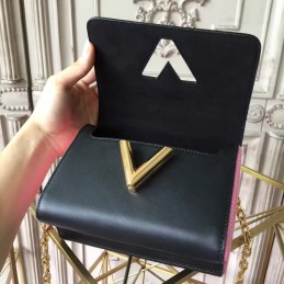 Replica Louis Vuitton Bright Pink Textured Twist PM