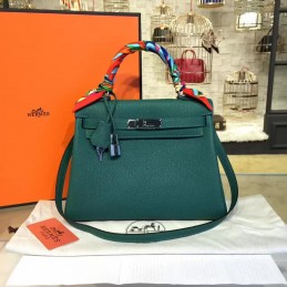 Replica Hermes Green Kelly 28 Bag