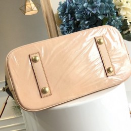Replica Louis Vuitton Brown Monogram Beige Trim Alma PM